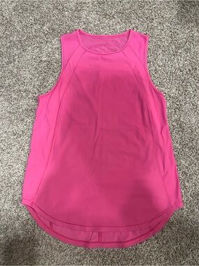 lululemon athletica Bright Pink Athletic Tank